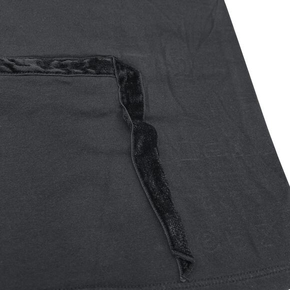 🔴 Visvim Velour Detail T-Shirt - Black - Picture 6 of 11